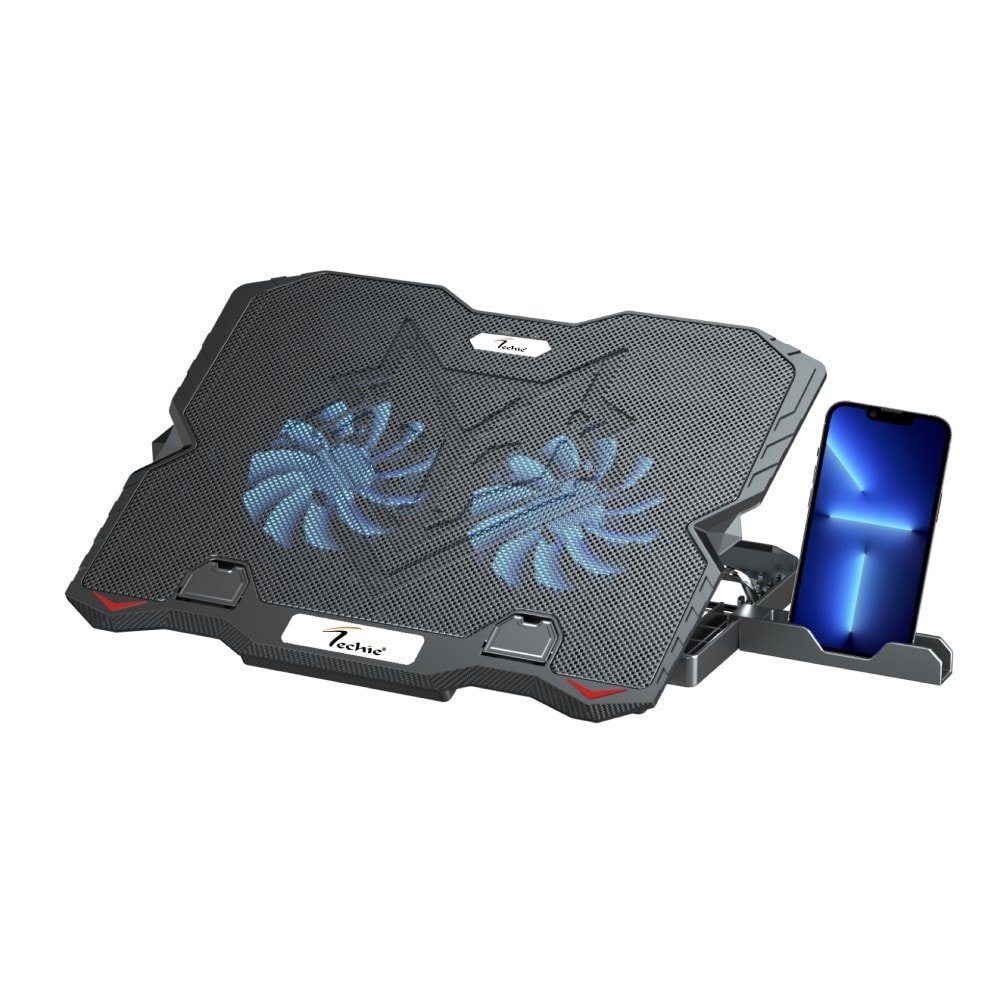 Laptop Cooling Pad With Mobile Stand Techie 2 Fan