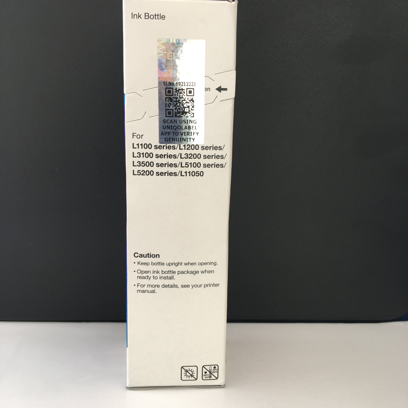 Epson 003 black genuine 65 ml for EcoTank