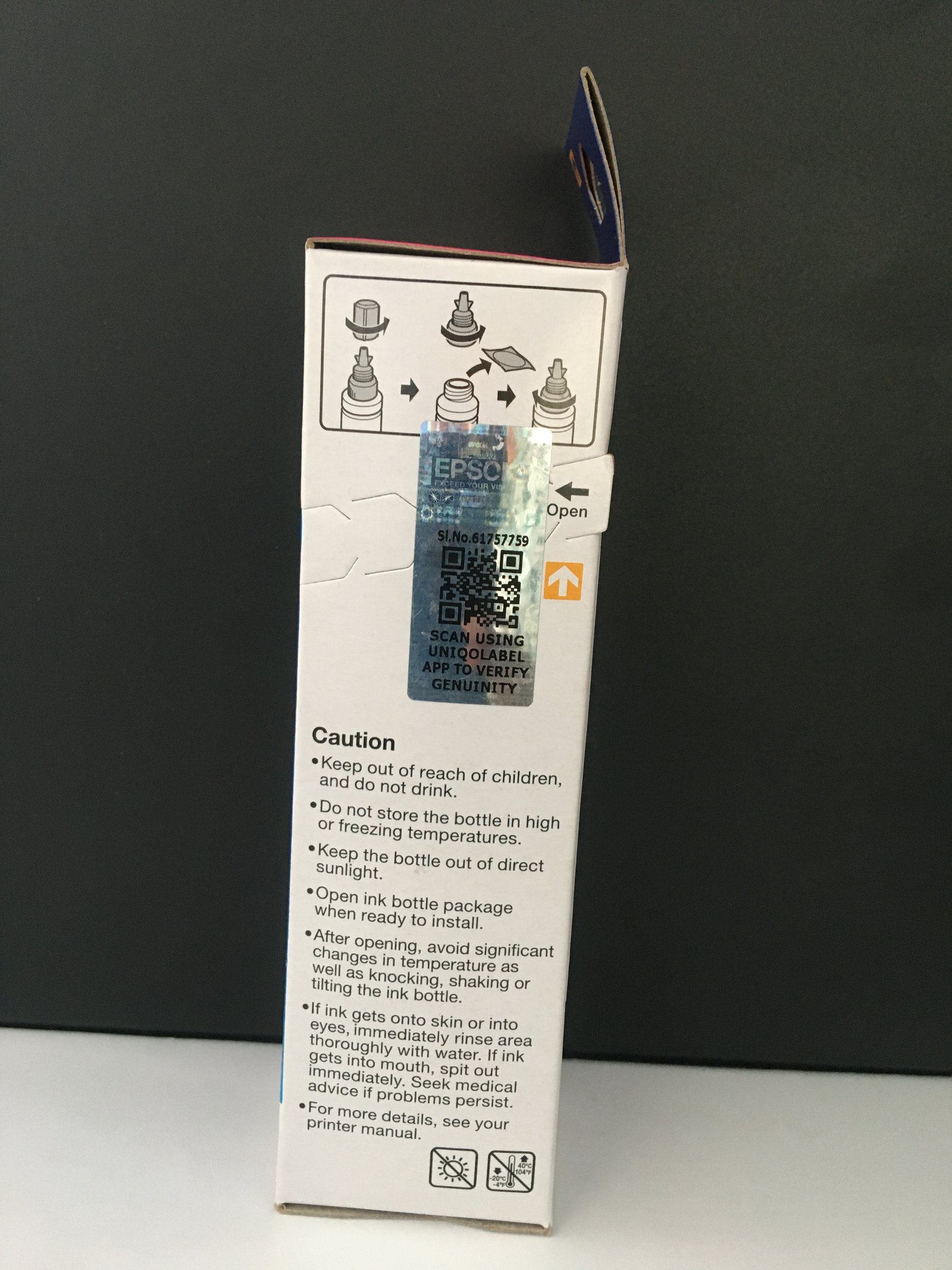 Epson 664 YL Ink Bottle (magenta) - 70 ml genuine