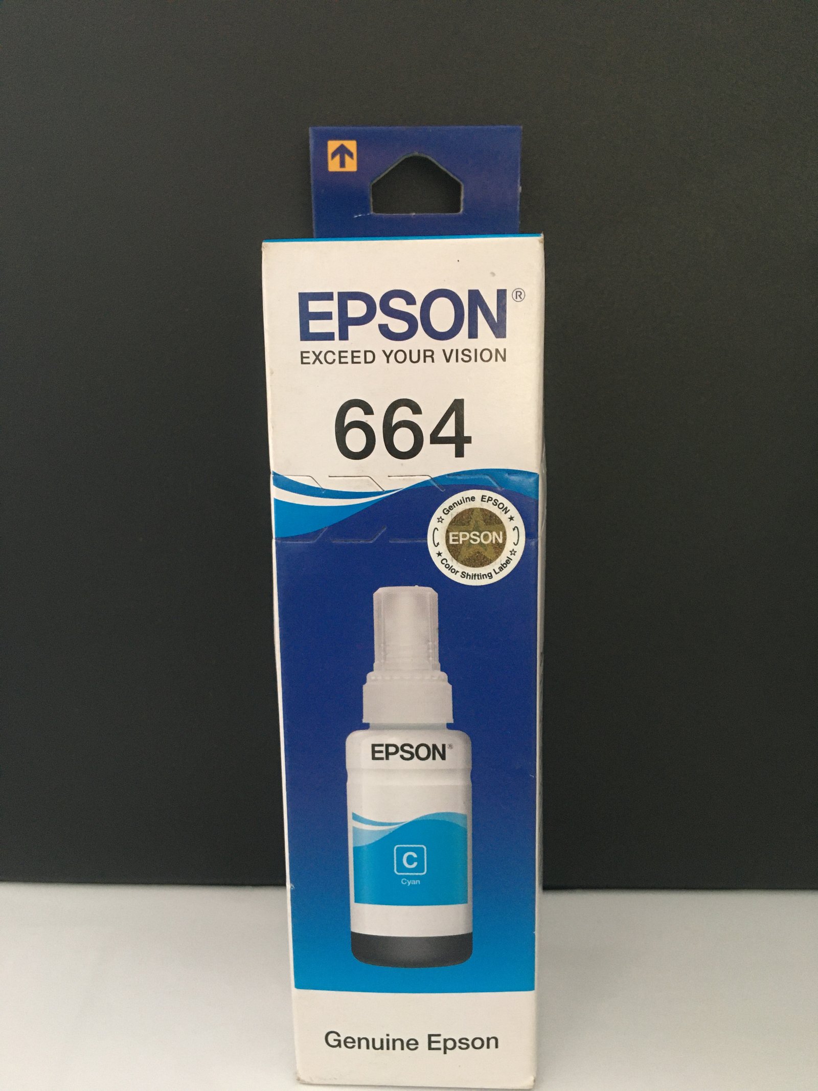Epson 664 CY Ink Bottle (Cyan) - 70 ml Genuine