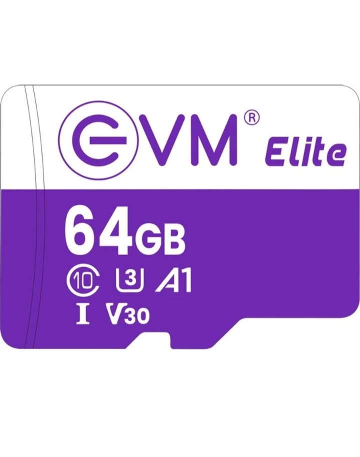 EVM EETF U3 V30 64 GB TF Card Class 10 100 MB/s Memory Card 