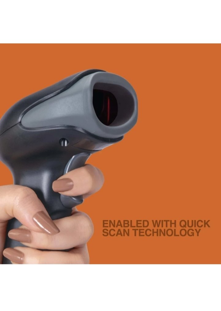 Fingers Quickscan WL2 Barcode Scanner with Quickscan Technology Wireless