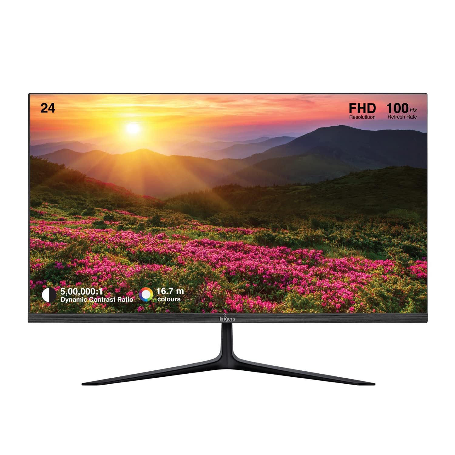 FINGERS The Big Picture LED Monitor Satin-2150 [21.45 (51.48cm), FHD (1920x1080 px), Ultra-Slim &amp
