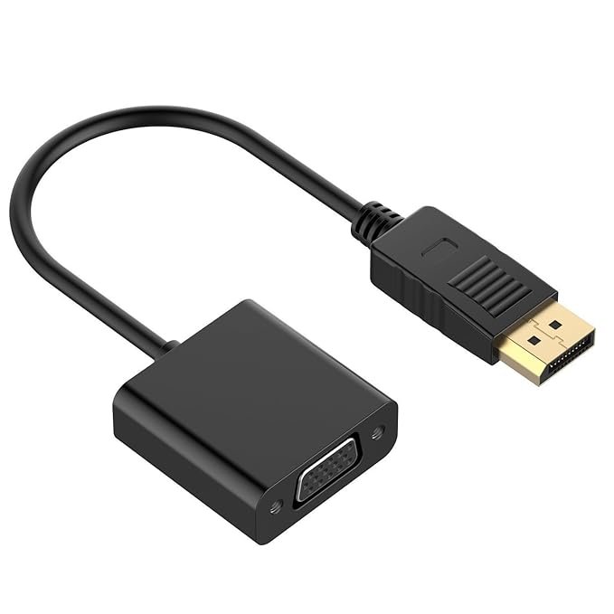DisplayPort to VGA Adapter,Display Port to VGA Converter Male to Female