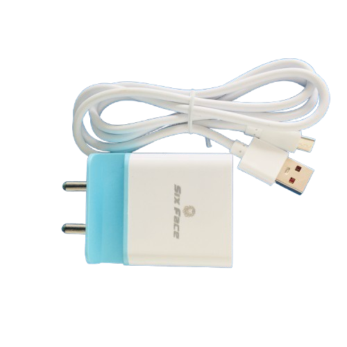  SIX FACE SPEED CHARGER DUAL USB 3.4 AMP SMC009 WITH MOBILE STAND